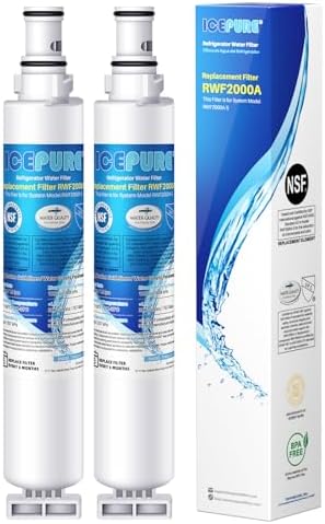 ICEPURE 4396701 Water Filter Replacement for Whirlpool EDR6D1, 2PACK by ICEPURE