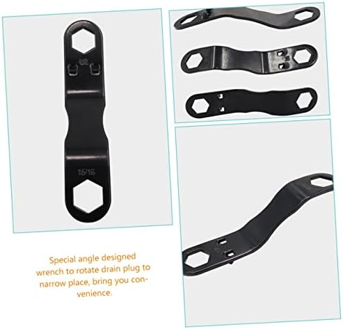 Rv Water Heater 15/16 7/8 Inch Drain Plug Kit with Angled Wrench - Image 6
