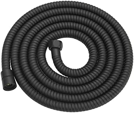RUMOSE 98 inches Extra Long Shower Hose, Black by RUMOSE