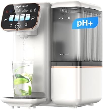 B100 Countertop Reverse Osmosis Water Filter, No Plumbing Require by Hydrofast
