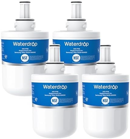 Waterdrop WD-F11B Water Filter Replacement for Samsung® DA29-00003G, 4 Pack by Waterdrop