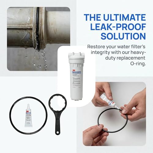 3 Pack OR-250 O-Ring Replacement Compatible with Culligan Filter Housing Buna-N O Ring, WH-HD200-C, 3M 3WH-HD-S01, AP801B, AP801T, AP802B, AP802T, Dupont WFAO100 - Image 4
