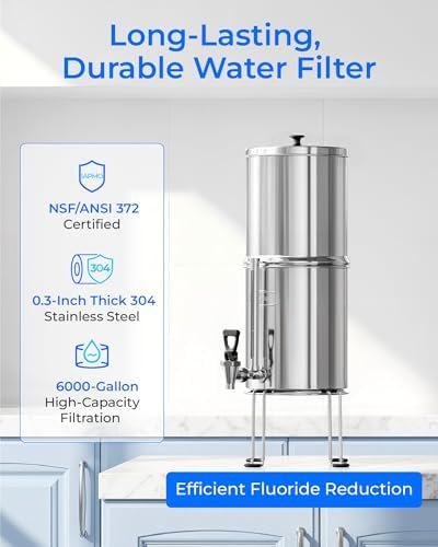 Waterdrop TK-FS Gravity Water Filter System, NSF/ANSI 42&372 Standard - Image 3
