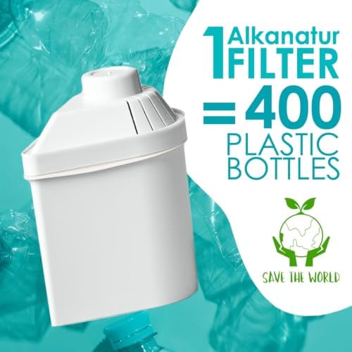 Alkanatur Alkaline Water Filter Pitcher - Adds Magnesium, 18mg/L - Image 3