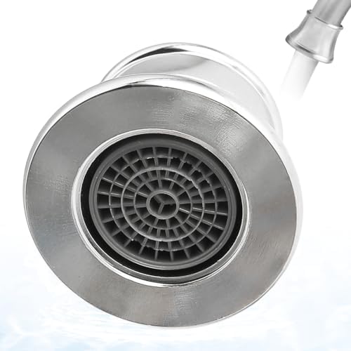 Faucet Aerator Compatible with Moen 101964 116618, High Flow Sink Aerator Replacement, Fit for Shower Bathroom Kitchen Faucet Parts, 2.2 Gallon Per Minute, Chrome by Unknown