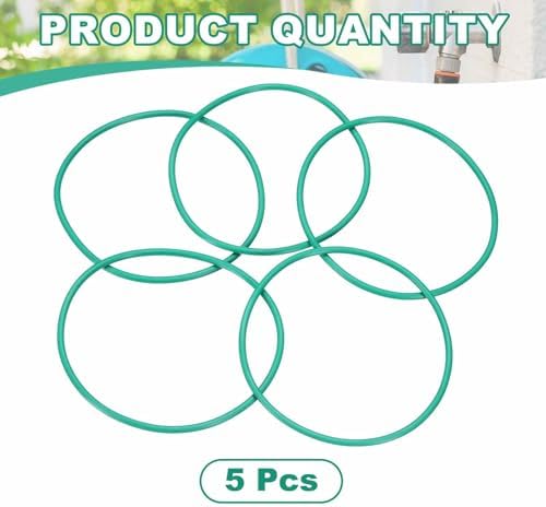 HARFINGTON 5 Pcs Fluorine Rubber O-Rings 71mm OD 66.2mm ID 2.4mm Width Round Sealing O Ring Seal Gasket for Industrial Engines Plumbing Faucet Hose Automotive - Image 3