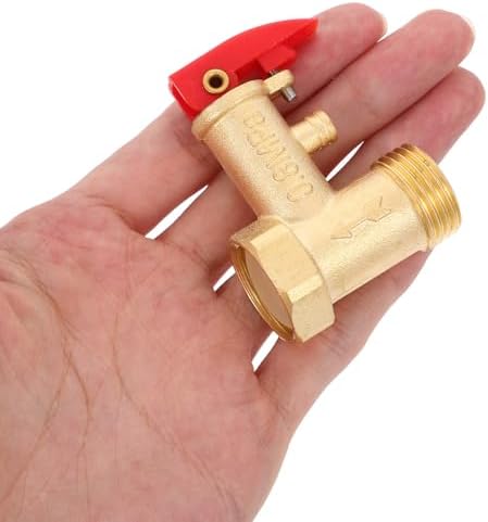 Water Heater Safety Relief Valve Brass 2cm Anti-backflow - Image 4