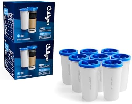 Culligan ZeroWater Replacement Water Filter Removes PFAS 8-Pack​ by CulliganWater