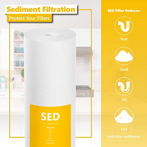 Express Water Sediment Replacement Filter, Whole House, 5 Micron, 10-Pack - Image 2