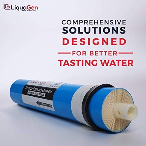 LiquaGen - 150 GPD Water Saver Upgrade Kit - Aquarium Reef/Reverse Osmosis Membrane + Full Membrane Housing Kit | RO Water Purification Replacement Filter Kit for Under Sink or Countertop Use - Image 4
