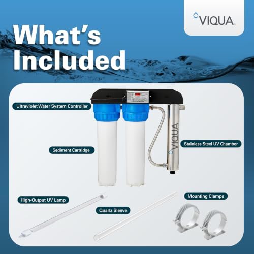 Viqua VH410-F22 UV Water Filter System, 18 GPM, Stainless Steel Chamber - Image 3