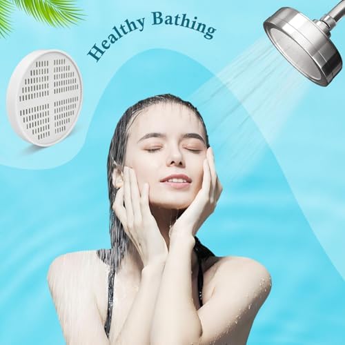 Vitamin C + E + A Shower Filter Replacement Cartridge Compatible with AquaHomeGroup Shower- Vitamin Infused Shower Head Filter for Healthier Skin, Hair, and Nails - Decrease chlorine smell (3PACK) - Image 6