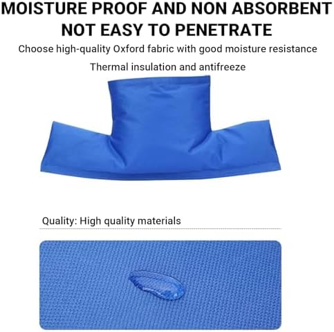 Outdoor Faucet Covers for Winter Freeze Protection,Backflow Preventer Cover Insulated，Water Sprinkler Covers for Outside,Well Pump Bag， Protects from Severe Snow and Intense Sun - Image 4