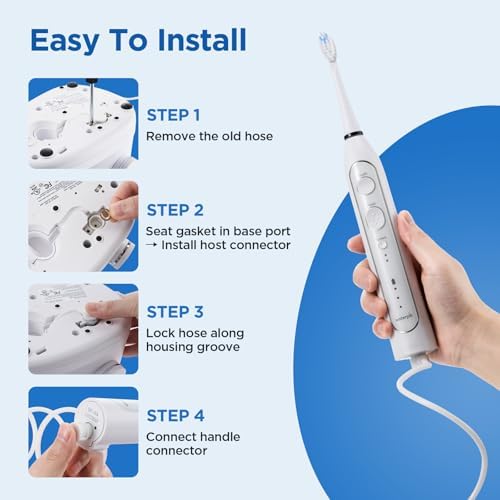 Replacemet Hose Fit for Waterpik Sonic-Fusion SF-01/02/03/04, Replacement Parts for Water pik Accessories, 2Pack - Image 4