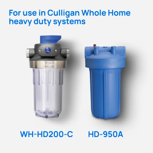 Culligan Whole House Water_Filter for Sediment 50 Micron R50-BBSA 10”x4.5” Long Lasting Water_Filter Cartridge Replacement Compatible with Many other Home_Water Filtration Systems (Pack of 3) - Image 3