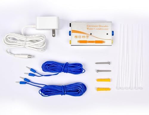 Electronic Water Descaler System, Whole House Water Softener Alternative, No Salt, Limescale Prevention (Sliver) - Image 6