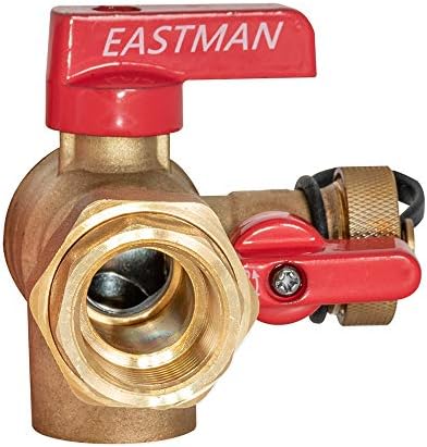 Eastman Tankless Water Heater Service Valve Kit, 3/4 Inch FNPT Union x 3/4 Inch FIP Service Valves, Brass Plumbing Fitting, 60204 - Image 4