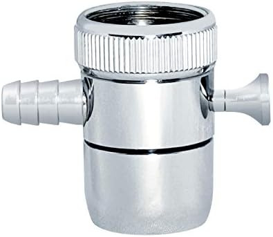 Avalon's Faucet Aerator Water Filter Adapter with Diverter Replacement Kit, 3/8 Inch Barb, Faucet Female Aerator, Female Thread, Polished Chrome by Unknown