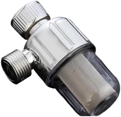 Durable Stainless Steel Water Prefilter Spin Down Sediment Removal Filter For Home Washing Machine Dishwasher Use by Unknown