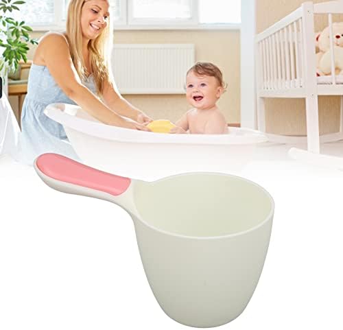Baby Bath Rinse Cup,Baby Shower Cup,Control The Flow Kids Safe Comfortable Handle Bright Color Kids Rinser Shampoo Flusher for Bath Time Baptism Hair Bathing - Image 4