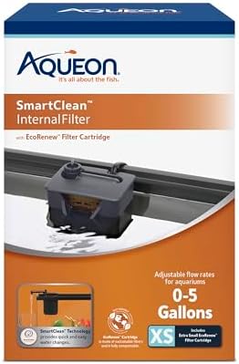 Aqueon QuietFlow Internal Filter with SmartClean Technology, Extra Small by Aqueon