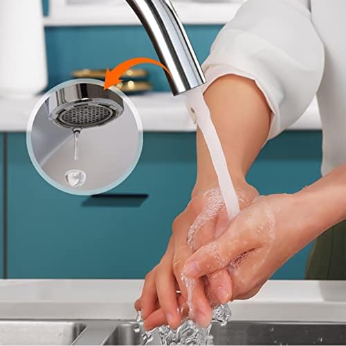 Faucet Aerator M18.5, WeeVeni 6PCS Aerator Replacement for Sink Faucet Flow Restrictor, Kitchen Bathroom Sink Aerators with Key Removal Wrench Tool - Image 3