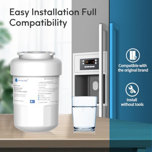 Lifefilter Replacement for MWF Refrigerator Water Filters, 4 Pack - Image 6