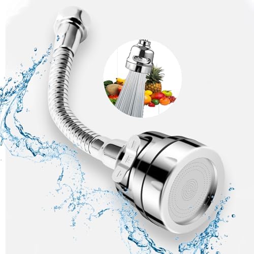 Kitchen Faucet Sprayer Attachment, Movable Faucet Extender by Wodgreat