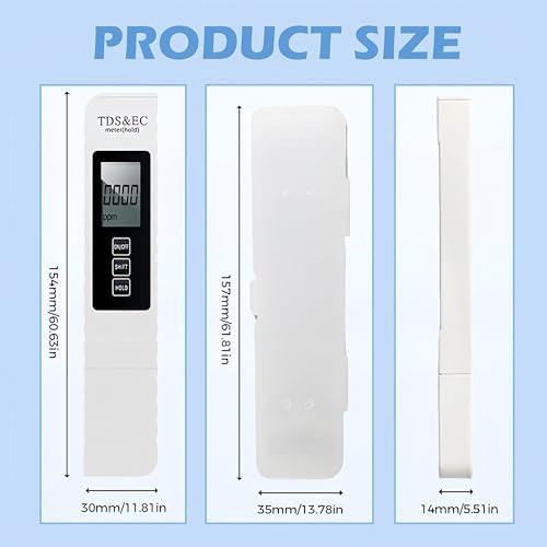 4 in 1 TDS Meter Digital Water Tester, 2026 New Water Quality Tester with EC Temp Color Display for Drinking Water Aquariums Hydroponics Pools (1 Pcs) - Image 2