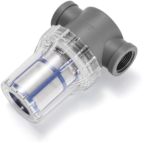 3/4'' Female NPT in-Line Strainer - Garden Hose Filter for High Pressure Washer, Sediment Filter with 100 Mesh Stainless Steel Screen (3/4'' 100 Mesh) - Image 3