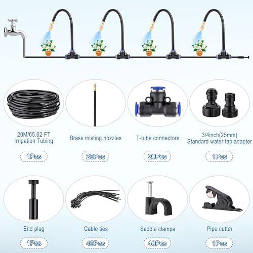 Drip Irrigation Kits Automatic Garden Irrigation System 360° Bending Nozzle - Image 2