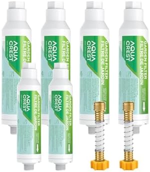 AQUA CREST Garden Hose Water Filter for Plants, NSF/ANSI Certified by AQUACREST