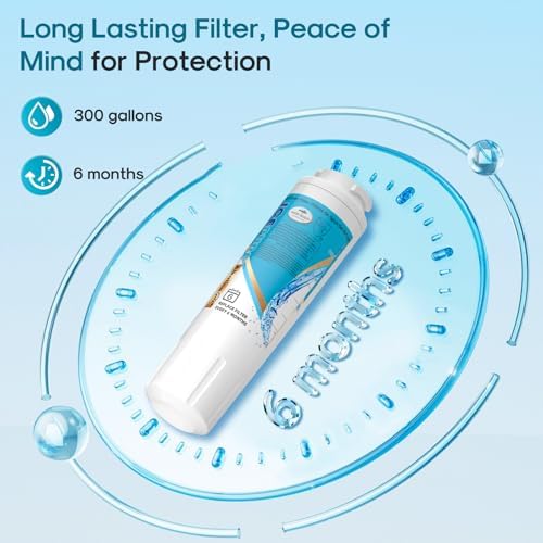 ICEPURE Alkaline UKF8001 Refrigerator Water Filter Replacement for Whirlpool EDR4RXD1, EveryDrop Filter 4, Maytag UKF8001, 4396395, UKF8001P, UKF8001AXX, RFC0900A, UKF8001AXX-200, Enhances PH, 3 Pack - Image 7