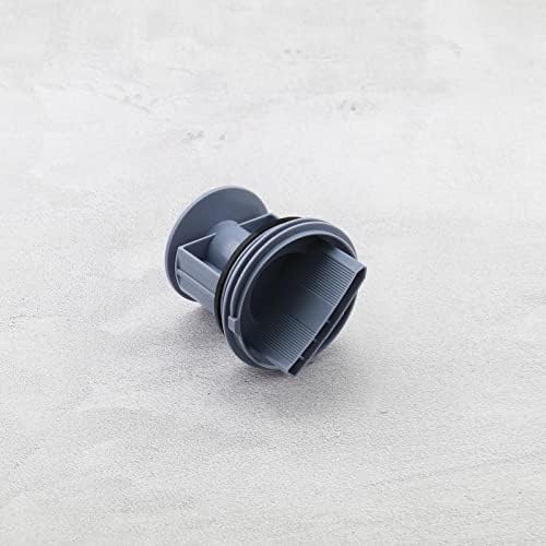 Washer Drainage Pump Drain Outlet Seal Cover Plug Compatible with Siemens Compatible with Bosch Washing Machines Drain Pump Fluff Filter - Image 6