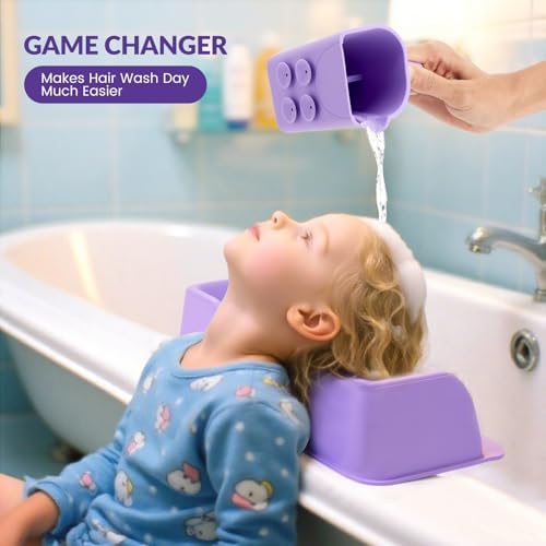 Portable Hair Washing Station Neck Support for kids - Image 3