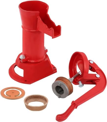 Hand Well Pitcher Pump, Cast Iron Hand Water Pump with Ergonomic Handle, 25ft Max Lift, Manual Water Transfer Pump for Outdoor Home Garden Yard Pond Farm - Image 4