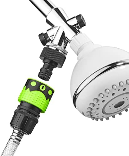 CONAIRPROPET Deluxe Indoor/Outdoor Pet Washer, Dog Shower Attachment with Dual Connectors to Easily Attach, Soft Rubber Massage Fingers, Dual Spray Modes - Image 4