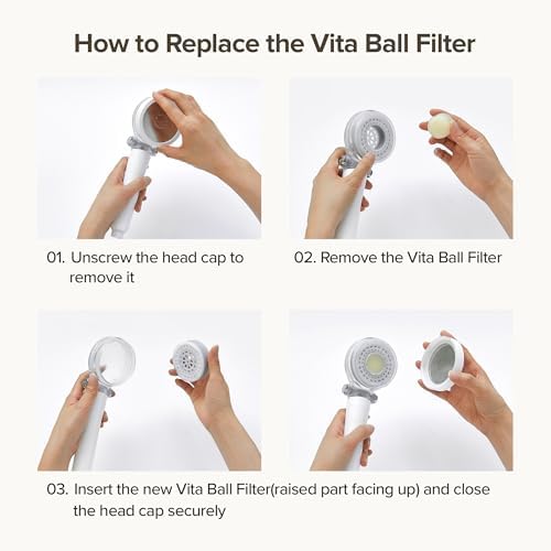 Vitamin C Shower Head Filter Refill, Fragrance-Free - Image 5