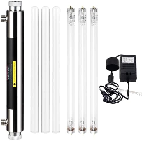 Geekpure Whole House UV 6 GPM Water Filter System-3/4 NPT by Geekpure