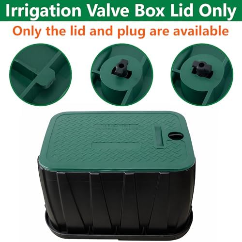12" x 17" Irrigation Valve Box Cover, Sprinkler Valve Cover Replacement - Image 4