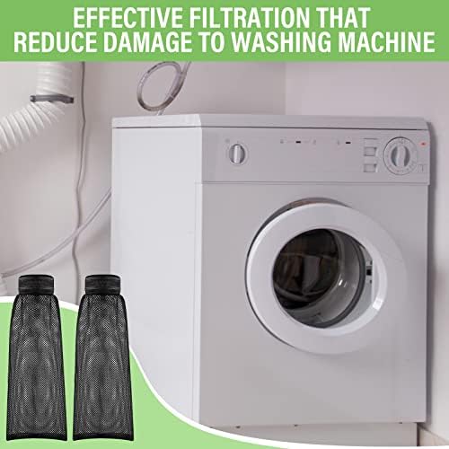 Shappy 24 Pack Washing Machine Lint Traps with Cable Ties (Black) - Image 5