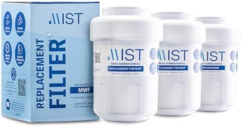 Mist MWF Water Filter, NSF 42, 3 Pack by MistWaterAirFilters
