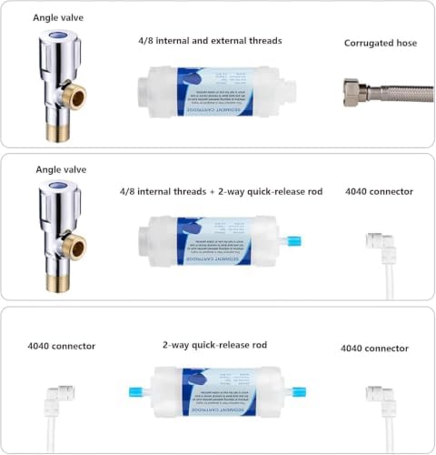 1-Micron Sediment Filter with 4-Point Thread for Household Appliances - Image 5