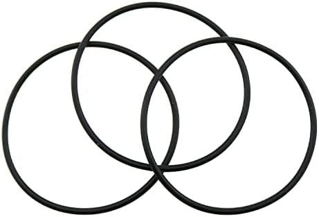 MEETOOT 3pcs O-Ring for Reverse Osmosis 10" Water Filter Housings Black Rubber O-Ring by MEETOOT