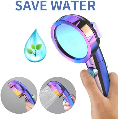 SINGSUO High Pressure Handheld Shower Head with On Off Switch - Image 3