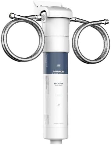 Under Sink Water Filter System, No Drilling, WQA Certified, US Made by Woder