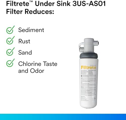 Filtrete Standard Under Sink Water Filtration System 3US-AS01 - Image 3