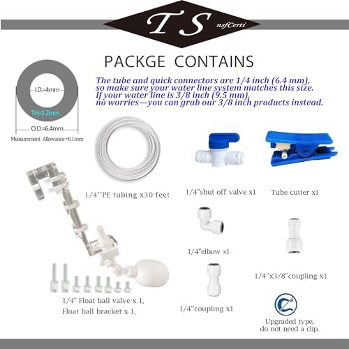 NSF 1/4" inch Water Line Power-Free Auto-Top-Off System with Float Valve, Vacuum Flow Regulator Automatic Water Level Controller for Marine Aquariums. - Image 2