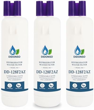 EDR1RXD1 Water Filter Replacement,Compatible with W10295370A, WHR1RXD1,Filter 1, Kenmore 46-9930, 9930, 46-9081, 9081, P8RFWB2L,W10291030 – 3 Pack by Unknown