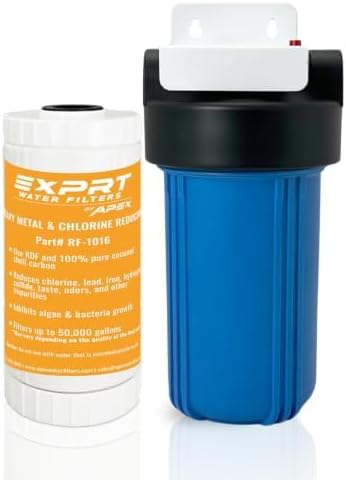 Whole House Water Filter 10" x 4.5" Reduces Heavy Metals EZ-2300 by ApexExprtWaterFilters